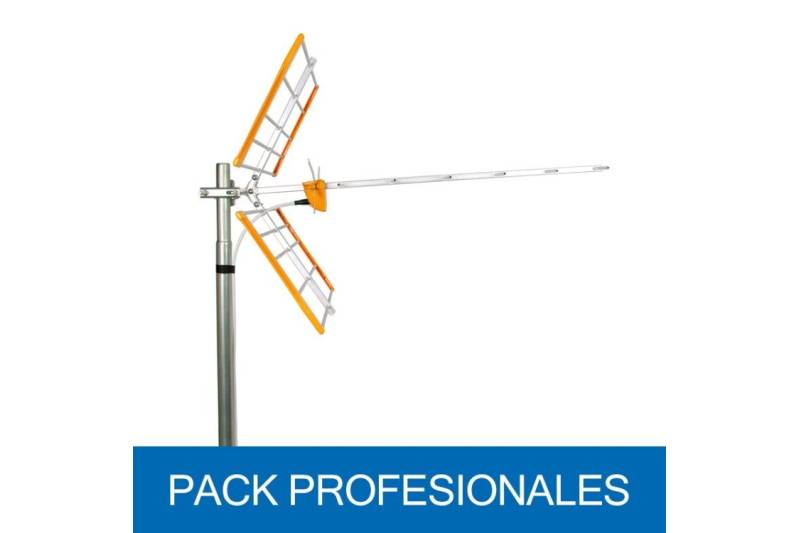 Antena Terrestre L 700 UHF C21-48, G 13dB, 18 elementos. Embalaje colectivo 6U. 112120