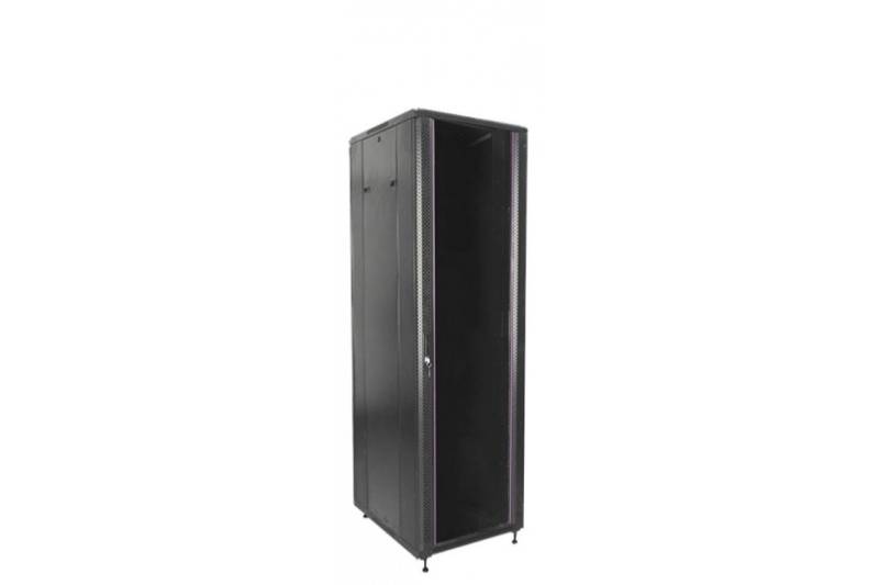 Rack de suelo de 19",32U, F600 / AN 600 / AL 1610mm, carga 800kg, Con Accesoriosorios incluidos