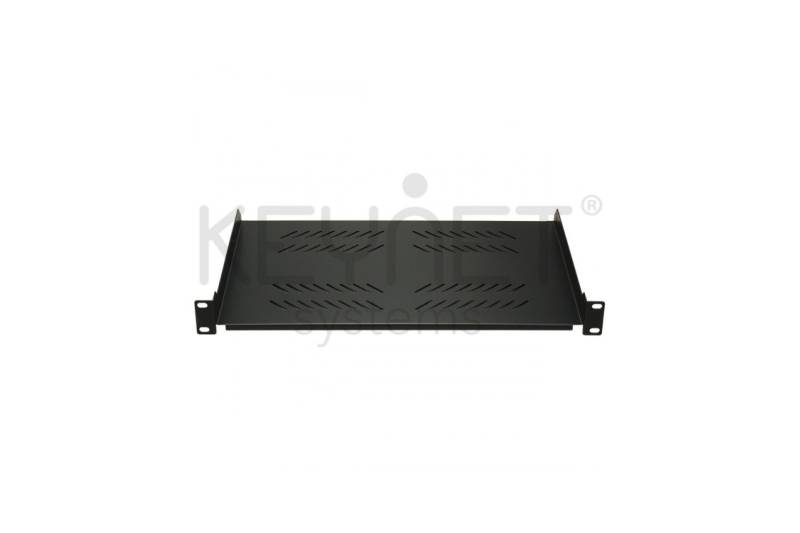 Bandeja fija 1U de 280mm para racks 19" de fondo 450mm. Sujeción frontal