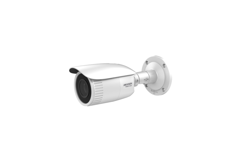 Cámara IP bullet, 4MPx, IR 30mts, 2.8-12mm, H.265+, PoE802.3af.  IP67