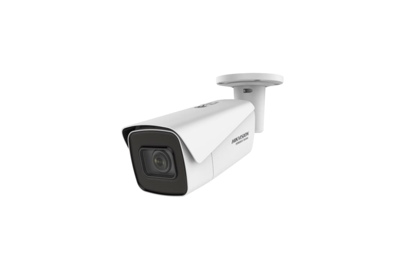 Cámara IP bullet, 8MPx, IR 50mts, 2.8-12mm, H.265+, PoE802.3af.  IP67