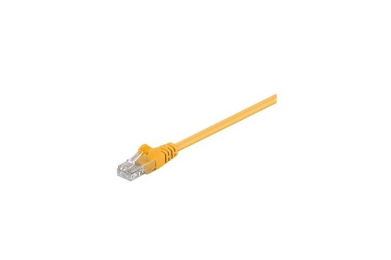 Latiguillo Cat 5e UTP 2mts, color amarillo