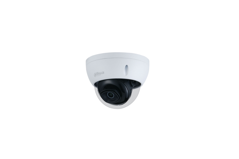 Cámara IP domo, 2Mpx, IR 30mts, fija 2.8mm, H264, PoE802.3af, IP67