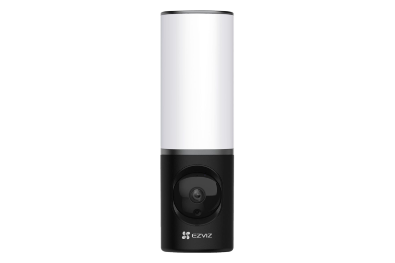 Cámara IP Wifi lámpara 4Mpx, IR 10mts, luz blanca 700lm, 2mm, H.265. IP65