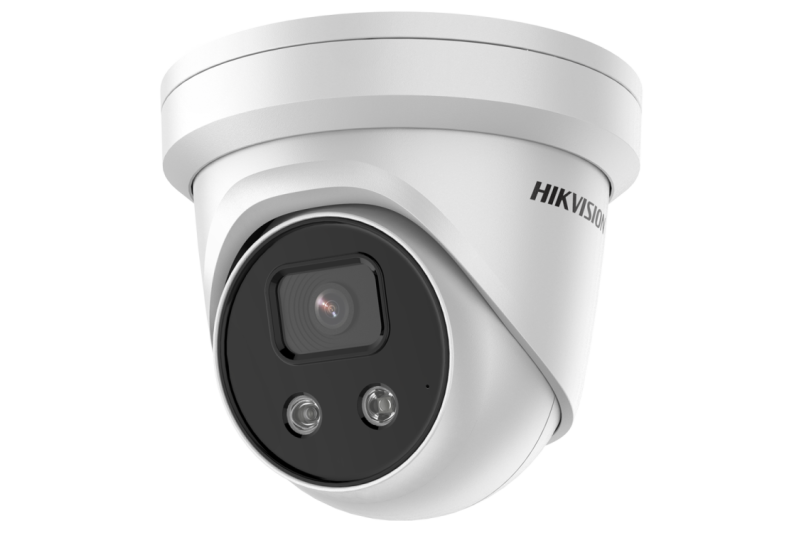 Cámara IP domo, 8MPx, IR 40mts, 2.8mm, H.265+, PoE802.3af.  IP67, Motion Detection 2.0 de humanos y vehículos