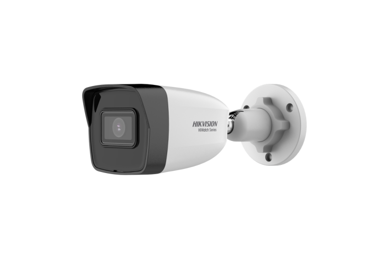 Cámara IP bullet, 4MPx, IR 30mts, 2.8mm, H.265+, PoE802.3af, IP67. Motion Detection 2.0