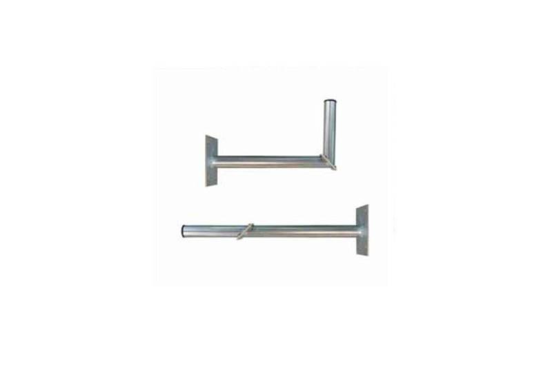 Soporte Mixto Pared/Suelo (para antenas hasta 110cms), 500x250mm, diámetro 50x2mm