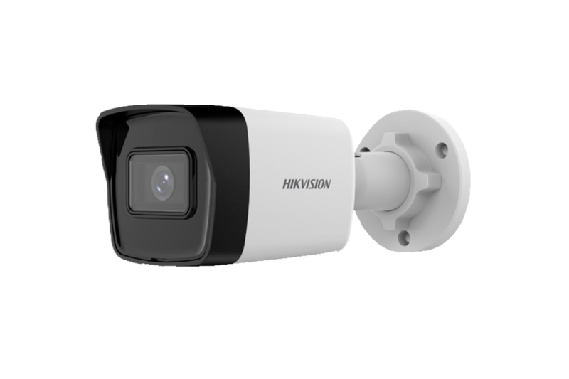 Cámara IP bullet, 2MPx, IR 30mts, 2.8mm, H.265+, PoE802.3af.  IP67, Motion Detection 2.0 de humanos y vehículos