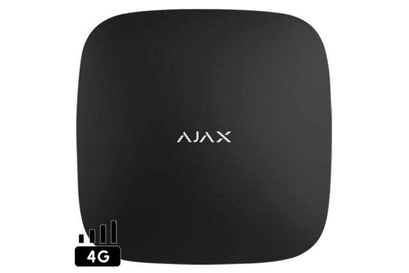 Central alarma AJAX grado 2. Comunicación Ethernet y dual SIM 4G.