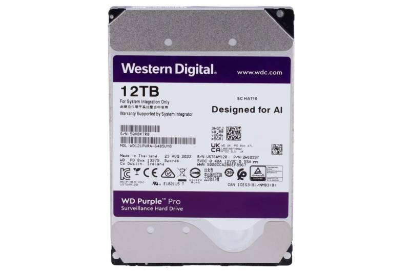 Disco duro 12TB Western Digital Purple