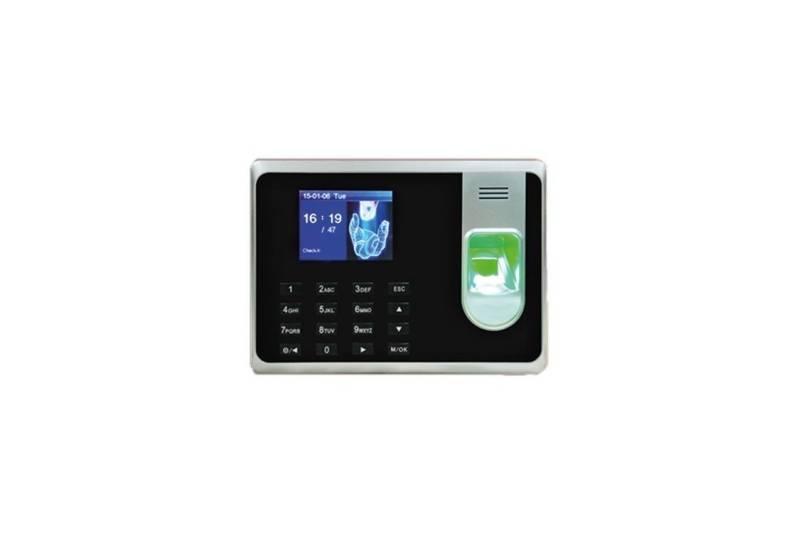 Control de Presencia, Huellas, Tarjeta EM RFID y teclado - 500 grabaciones / 50.000 registros - TCP/IP, USB