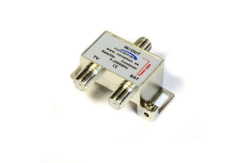 Mezclador RF/SAT, con conector F