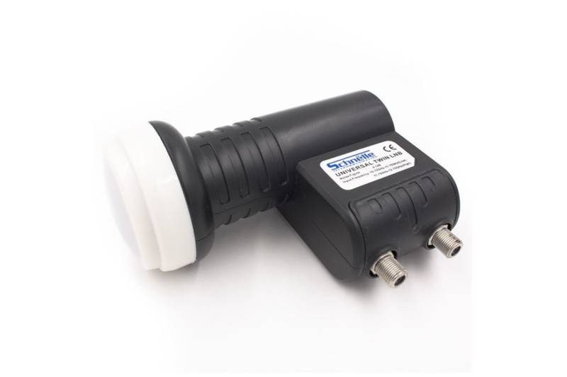 Lnb Twin para dos receptores, 65dB, 0.1dB ruido.