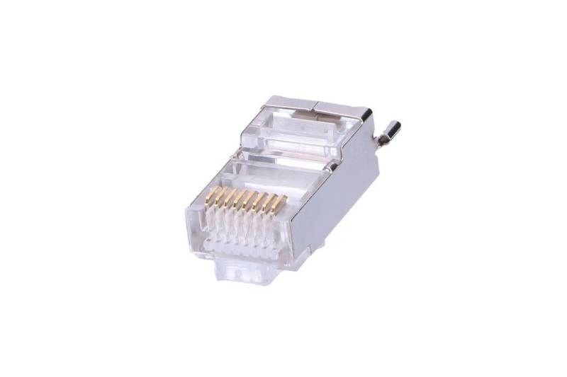 Conector CAT5 FTP macho. Caja de 100uds