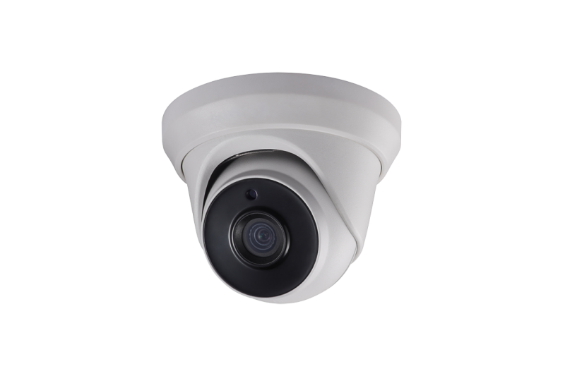 Cámara domo TVI, 1080p Ultra PoC, 2.8-12mm, IR 40mts. IP67, PoC, blanca