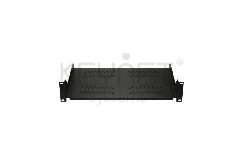 Bandeja fija de 280mm 2U para racks 19" de fondo 450mm. Sujección frontal