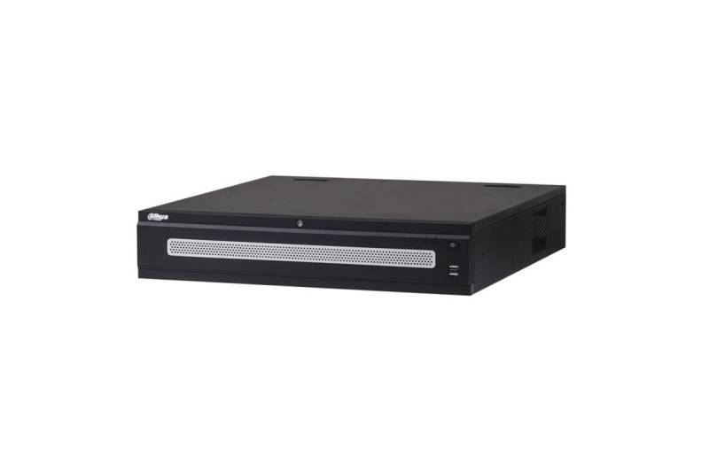 NVR 64ch IP hasta 12Mpx, 384Mbps, H.265, 8 HDD