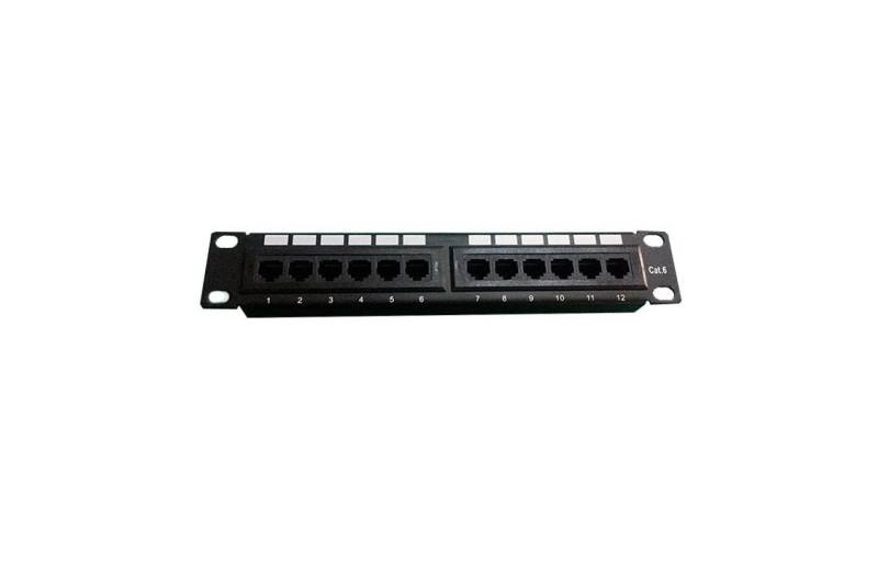 Patch Panel 10" x12 CAT6 UTP