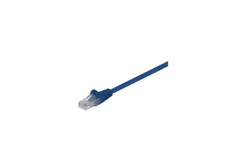 Latiguillo Cat 5e UTP 1mt, color azul