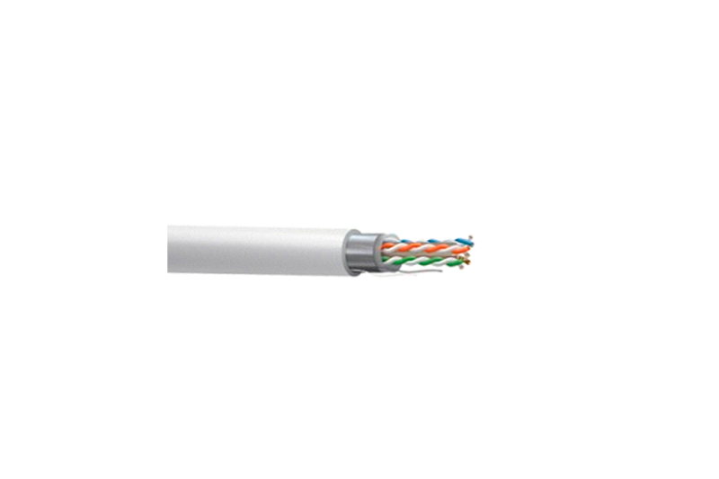 Cable CAT5e FTP, Cobre, CPR-FCA, Polietileno (exterior), blanco. Bobina 305mts