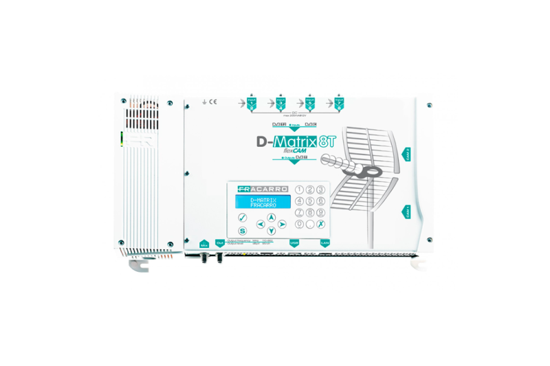 Central 8in DVB-T/C/ a 8out DVB-T, 2CI